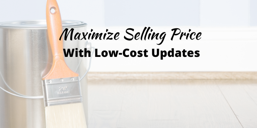 Maximize Selling Price With Low-Cost Updates